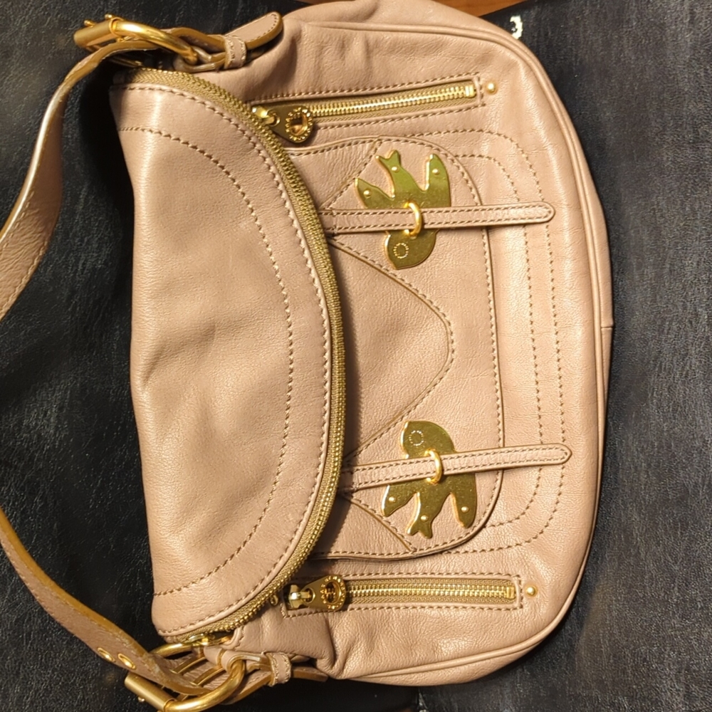 Marc Jacobs Petal to the Metal Natasha handbag taupe